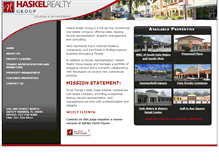 Tablet Screenshot of haskelrealty.com
